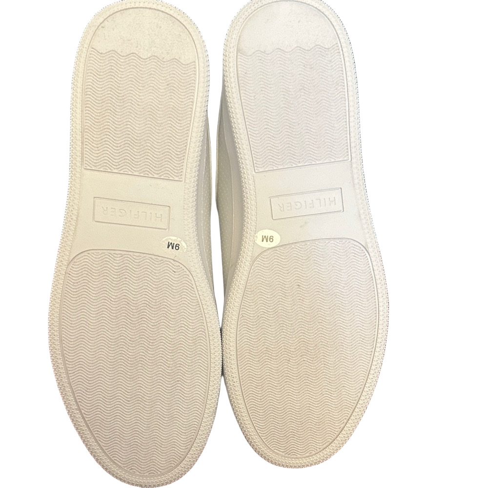 Tommy Hilfiger Men's White and Red Sneakers - Picture 9 of 10